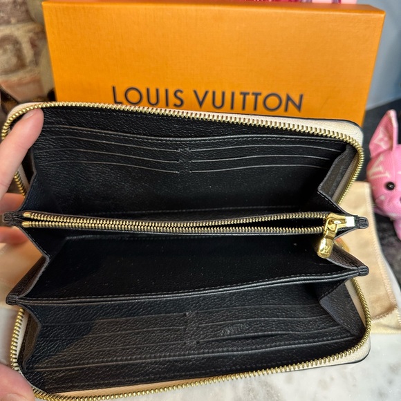 Louis Vuitton Empreinte Broderie Zippy Wallet Long Crème/Noir - Picture 7 of 16
